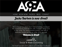 Tablet Screenshot of jacksbarbers.ie